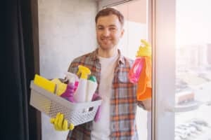 Dieptereiniging van de badkamer