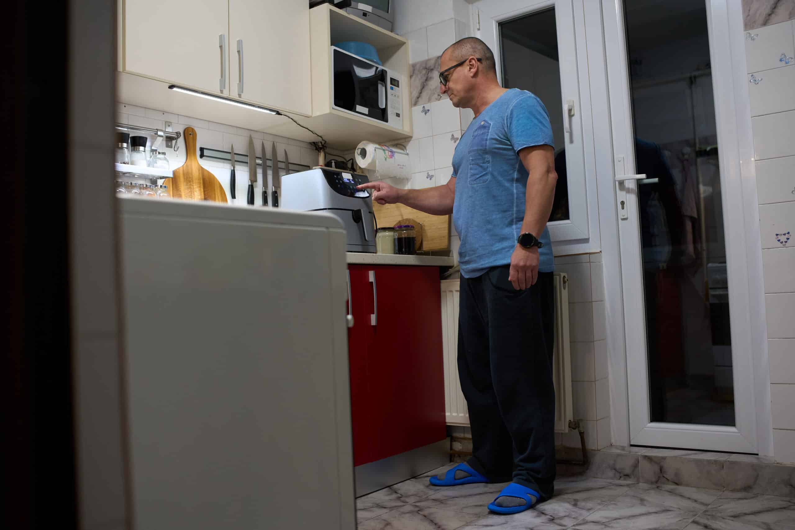 Fritadeira Savr no fim da vida útil