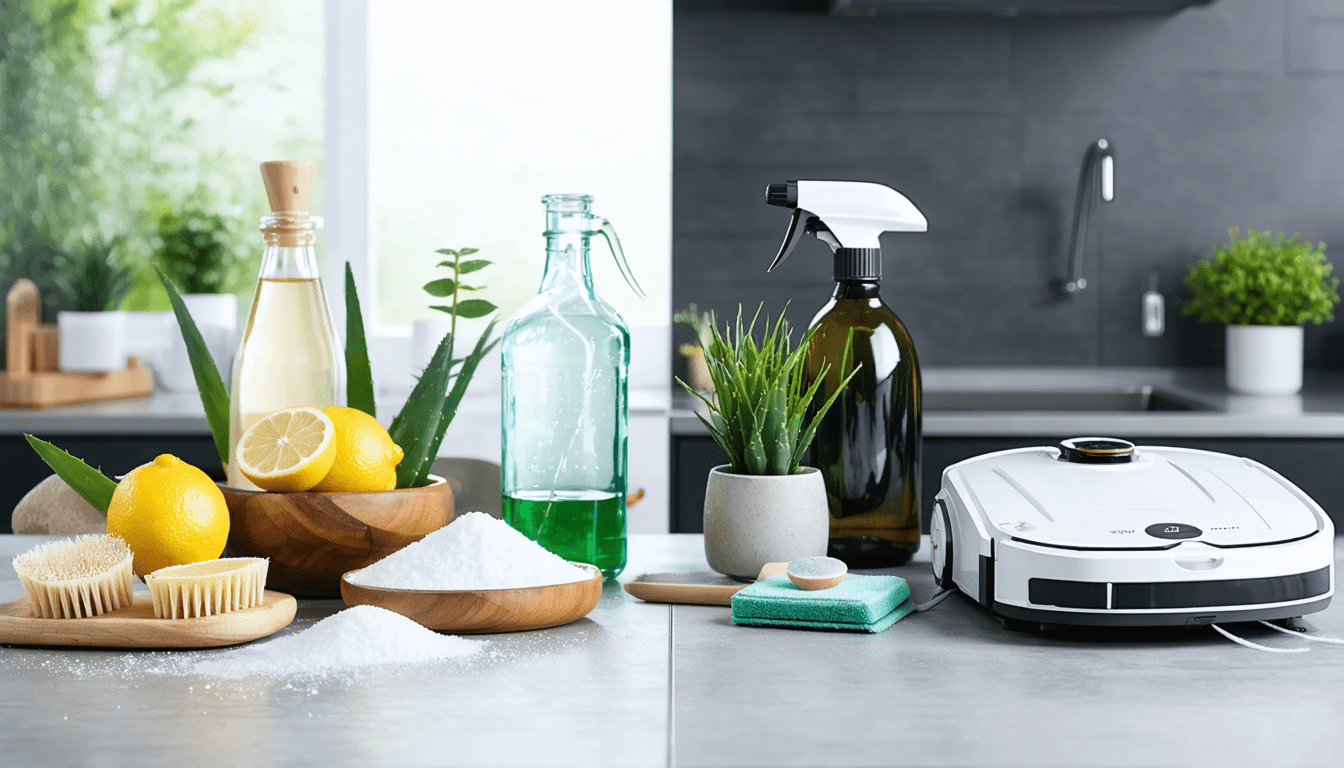 ontdek effectieve natuurlijke en mechanische schoonmaakmethodes voor een grondige en milieuvriendelijke reiniging van uw ruimtes.